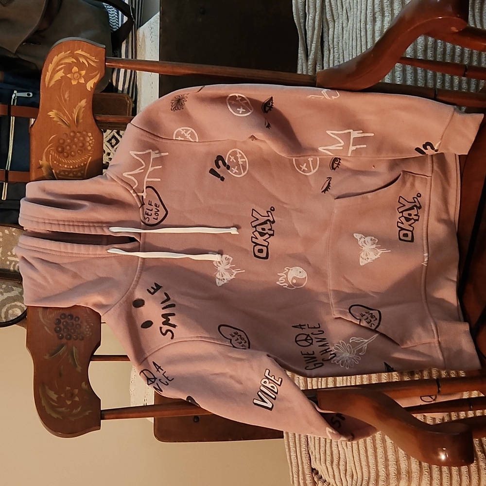 Pink Grafiti Hoodie